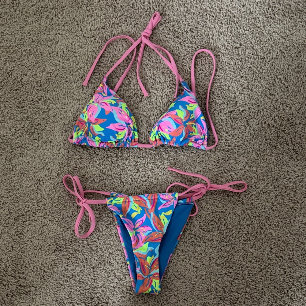 Colorful Princess Polly Bikini Set